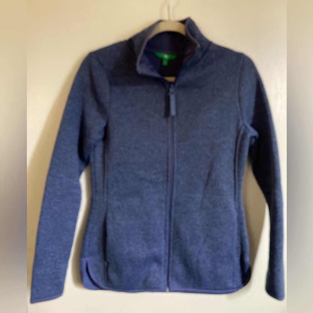 *Dip Dark Blue Mock Neck Zip up XS Jacket  #Br